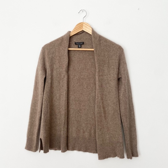 Saks fifth avenue cashmere open cardigan - Picture 1 of 5